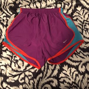 Nike purple shorts